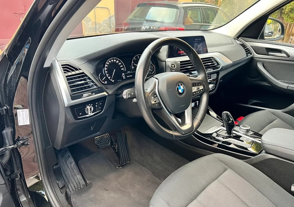 BMW X3 cena 139900 przebieg: 48000, rok produkcji 2020 z Nidzica małe 742